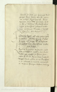 Инструкция Сигизмунда Августа В. Крыскому 1553. F. 358r